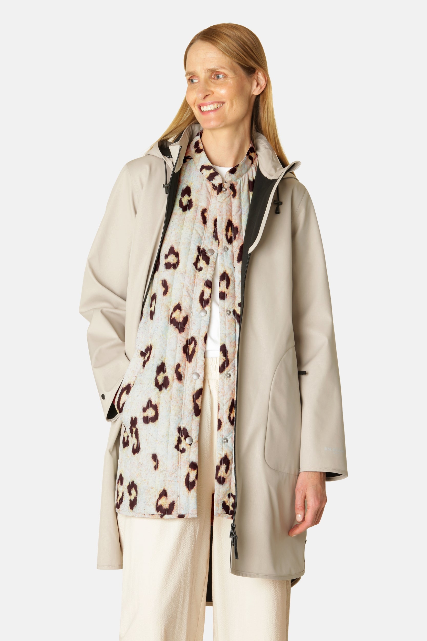 Softshell Regenjas RAIN128 | Chateau Gray | Raincoat | Ilse Jacobsen