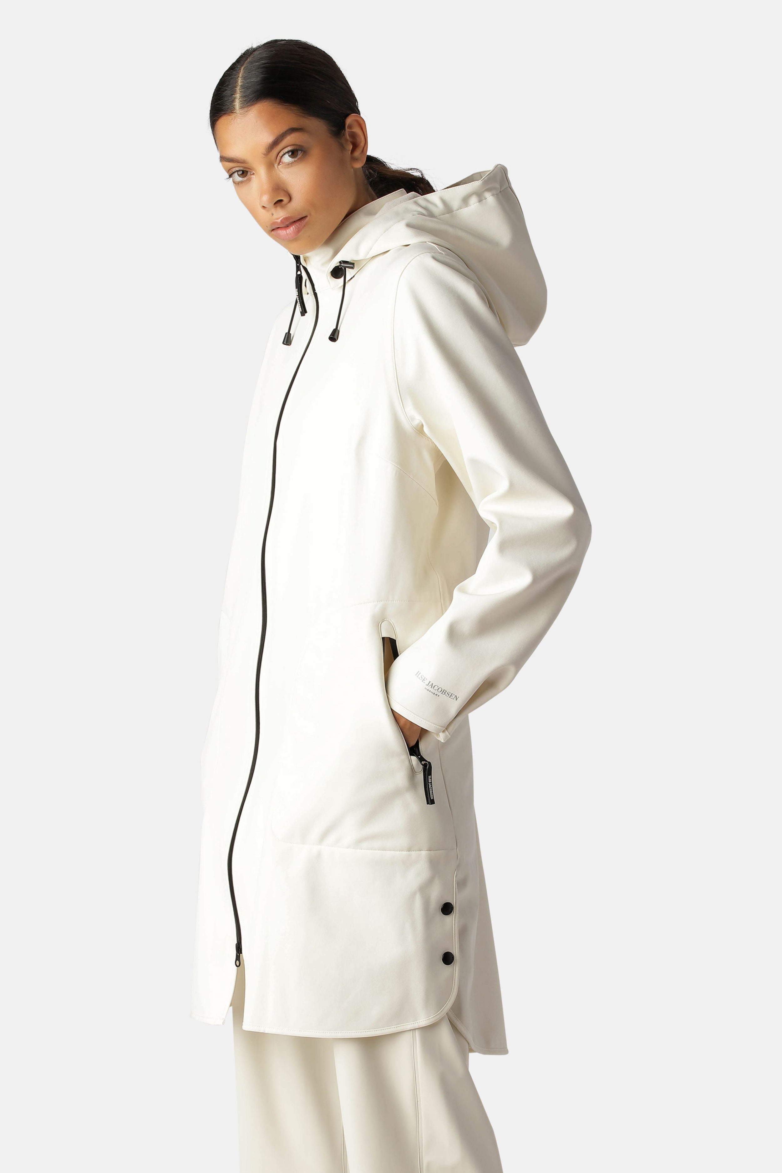 Softshell Regenjas RAIN128 | White Sugar | Raincoat | Ilse Jacobsen