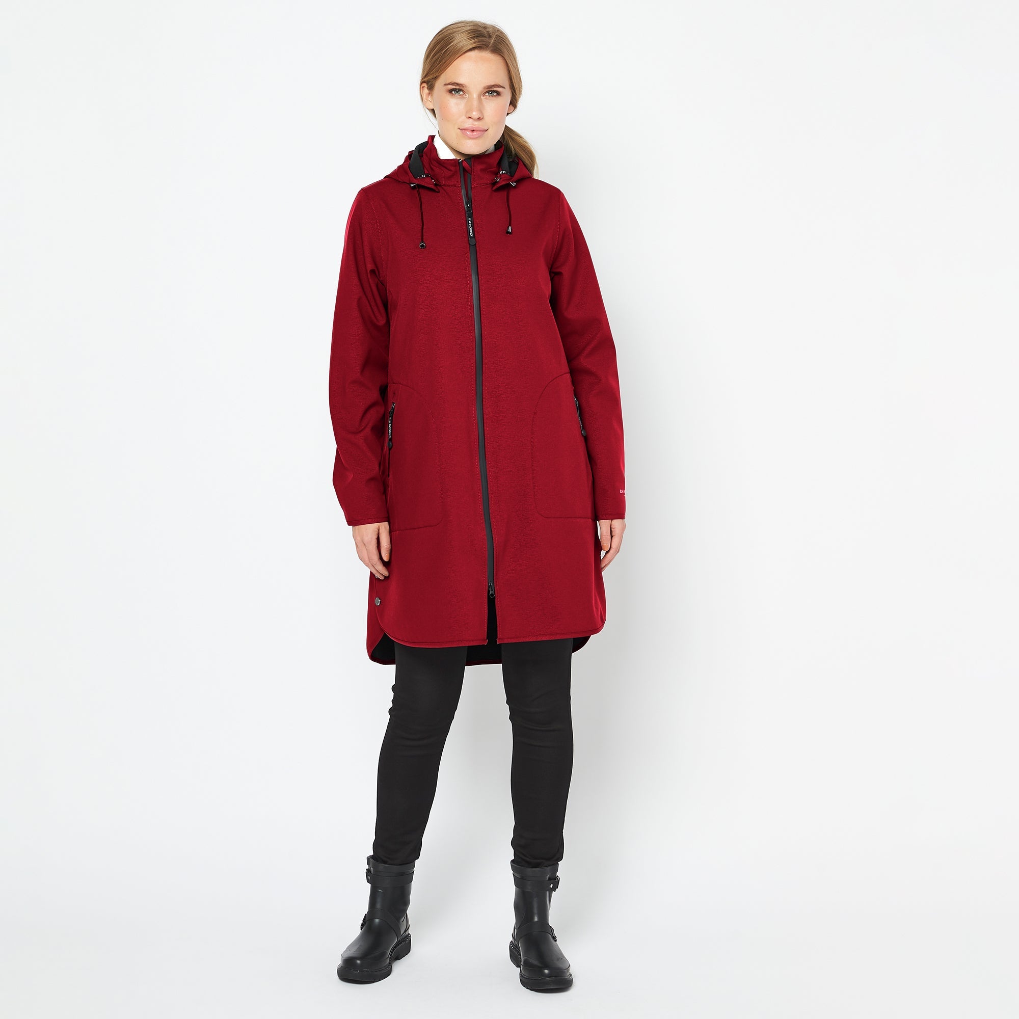 Softshell Regenjas RAIN128 | Rhubarb | Raincoat | Ilse Jacobsen