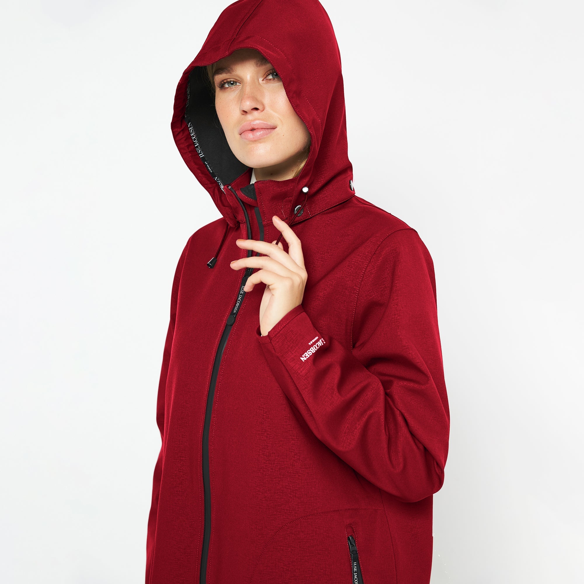 Softshell Regenjas RAIN128 | Rhubarb | Raincoat | Ilse Jacobsen