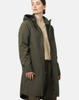 Softshell regenjas RAIN128 | Army | Raincoat | Ilse Jacobsen
