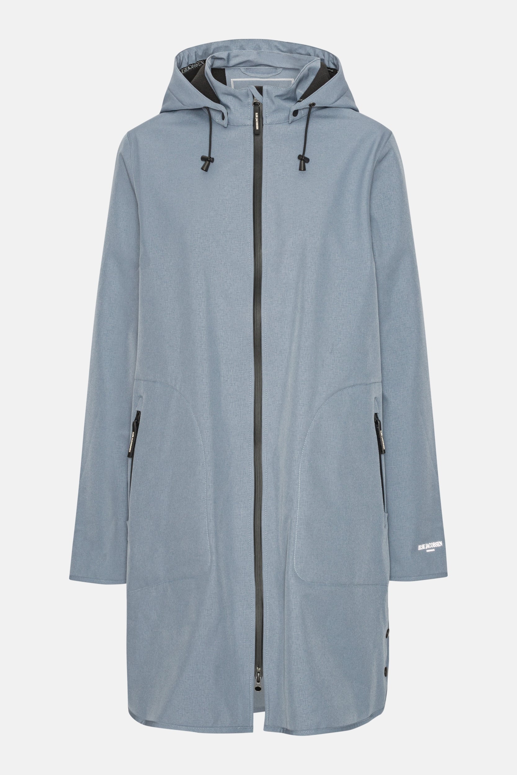 Softshell Regenjas RAIN128 | Grey Blue | Raincoat | Ilse Jacobsen