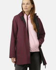 Softshell Regenjas RAIN135 | Maroon Banner | Raincoat | Ilse Jacobsen