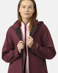 Softshell Regenjas RAIN135 | Maroon Banner | Raincoat | Ilse Jacobsen