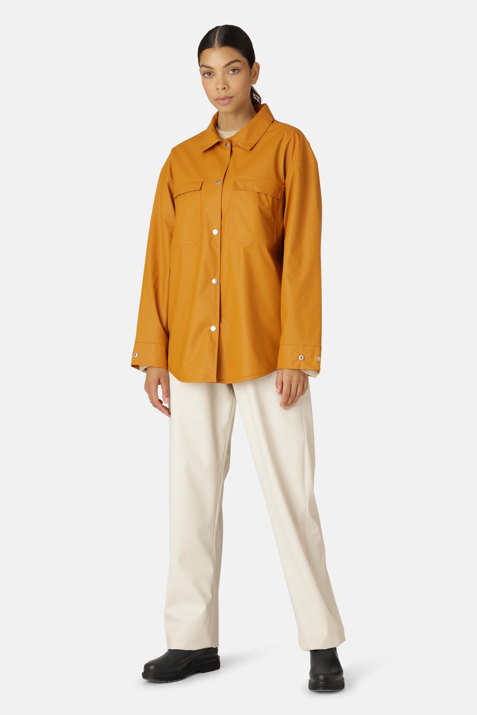 Regenbroek RAIN144 | Milk Creme | Rain Trouser | Ilse Jacobsen