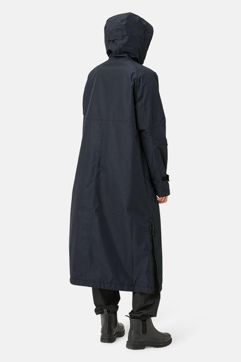 Winterjas RAIN150 | Dark Indigo | Raincoat | Ilse Jacobsen