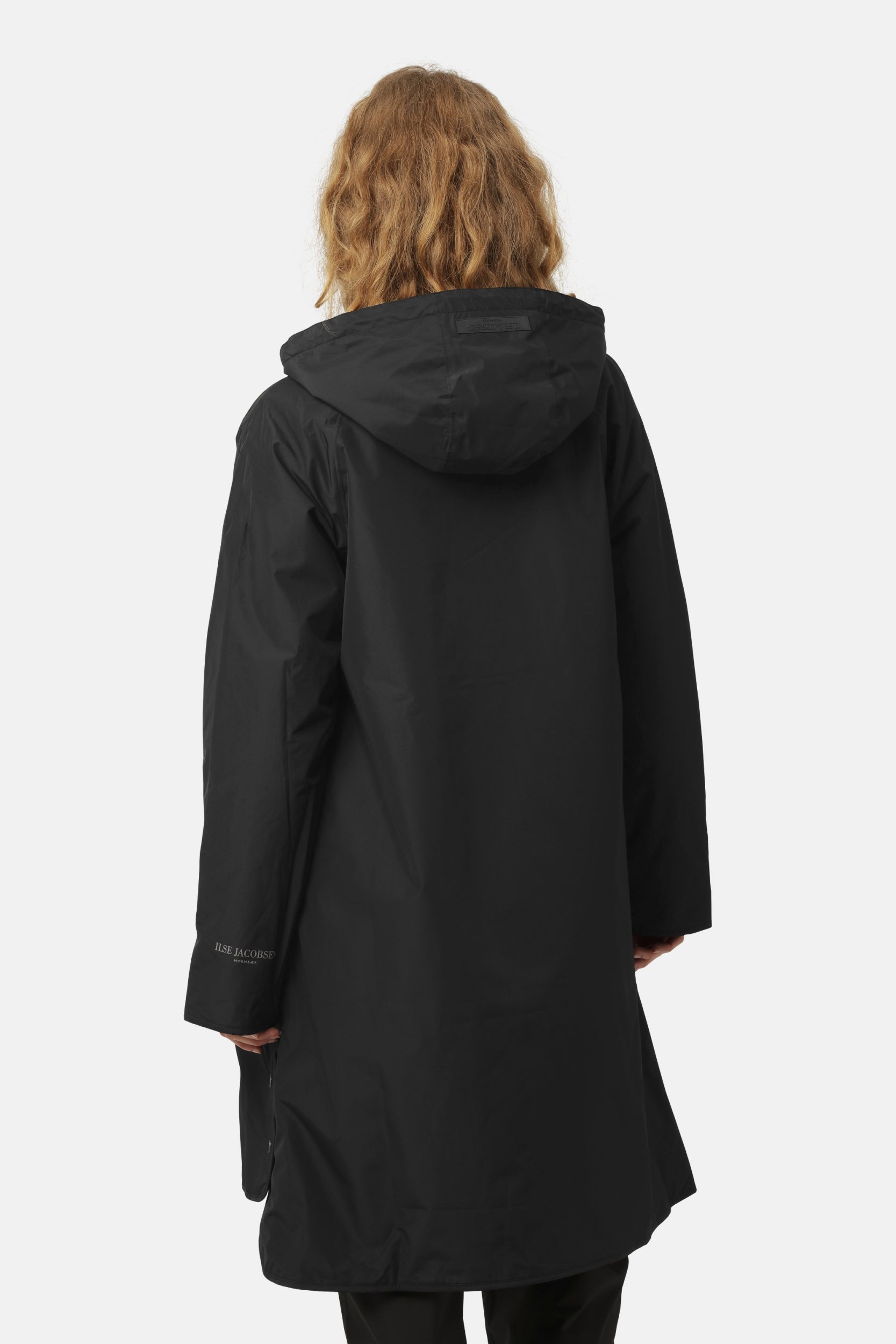 Winterjas RAIN200 | Black | Raincoat | Ilse Jacobsen
