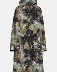 Poncho Regenjas RAIN222SPRP | Moss Print | Poncho | Ilse Jacobsen