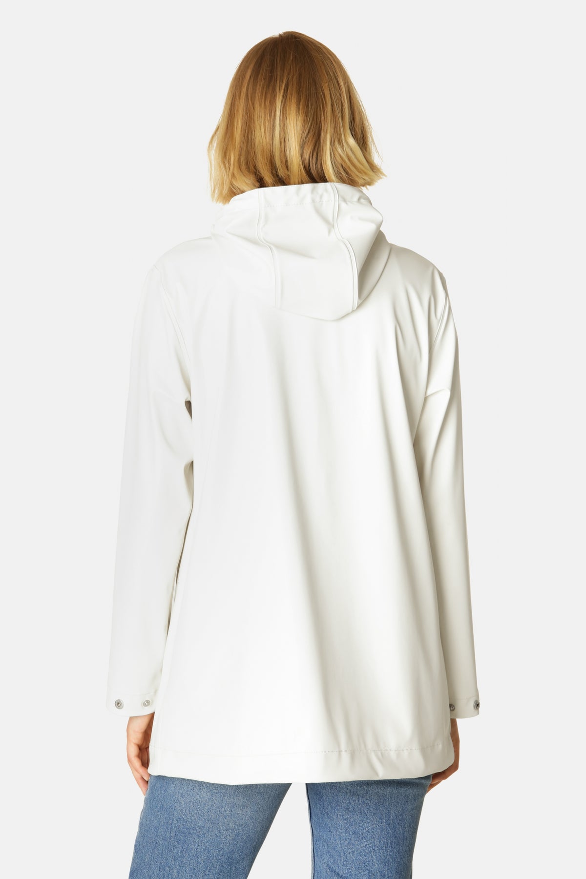 Korte regenjas RAIN228FR | Milk Creme | Raincoat | Ilse Jacobsen