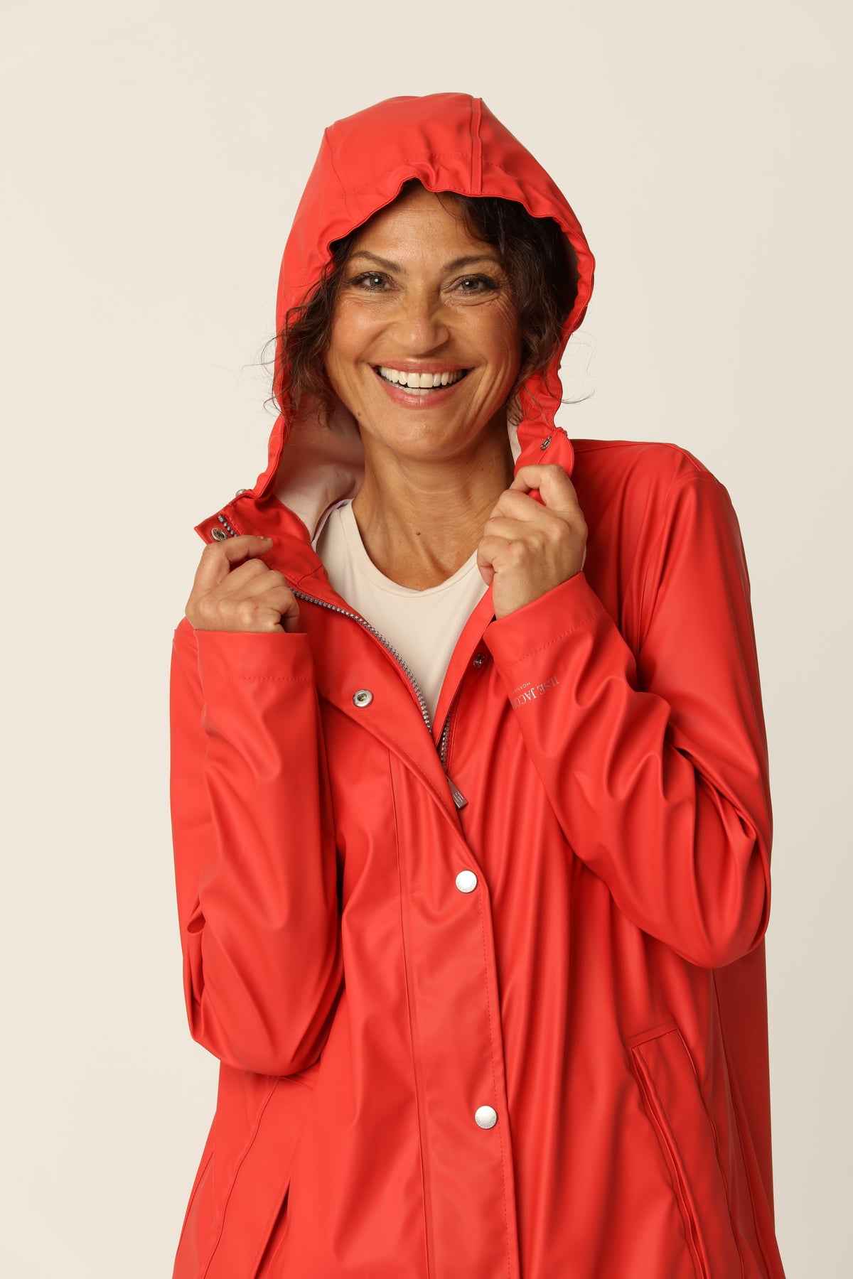 Korte regenjas RAIN228FR | Baked Apple | Raincoat | Ilse Jacobsen