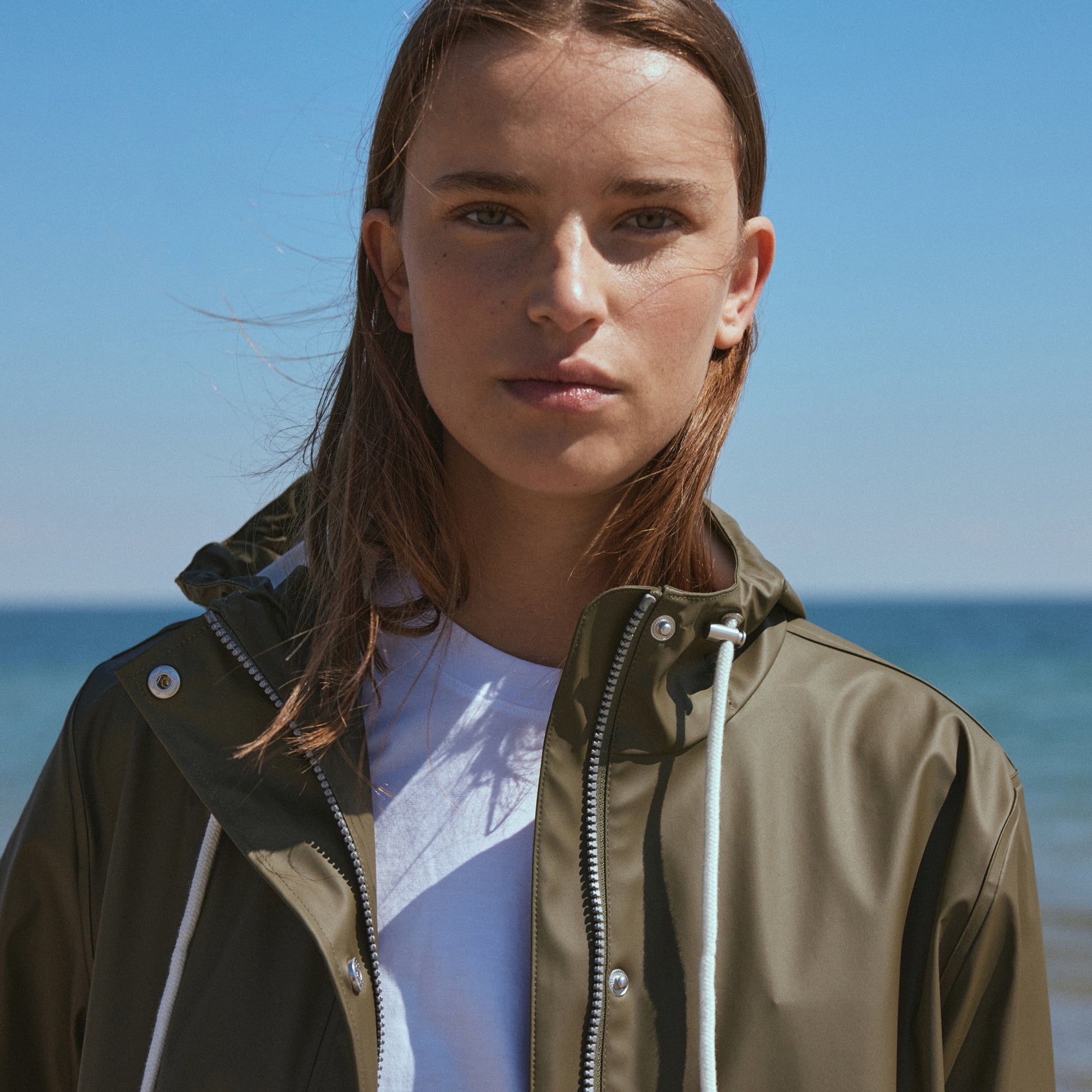 Regenjas RAIN228FR | Army | Raincoat | Ilse Jacobsen