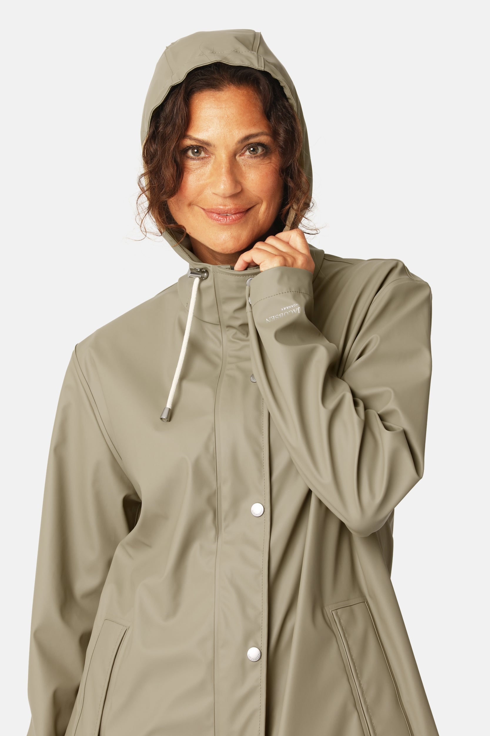 Regenjas RAIN228FR | Coriander | Raincoat | Ilse Jacobsen