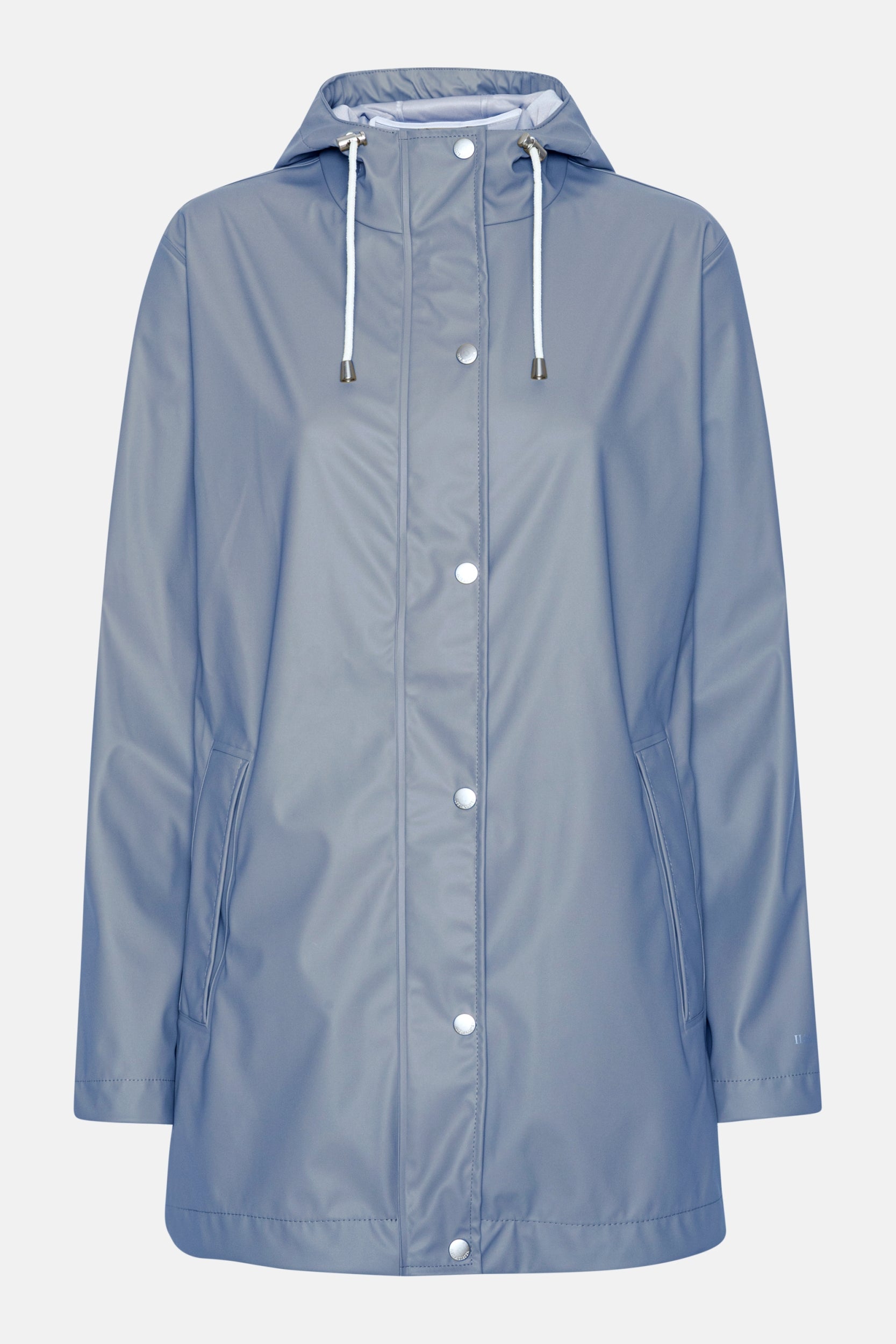 Regenjas RAIN228FR | Grey Blue | Raincoat | Ilse Jacobsen