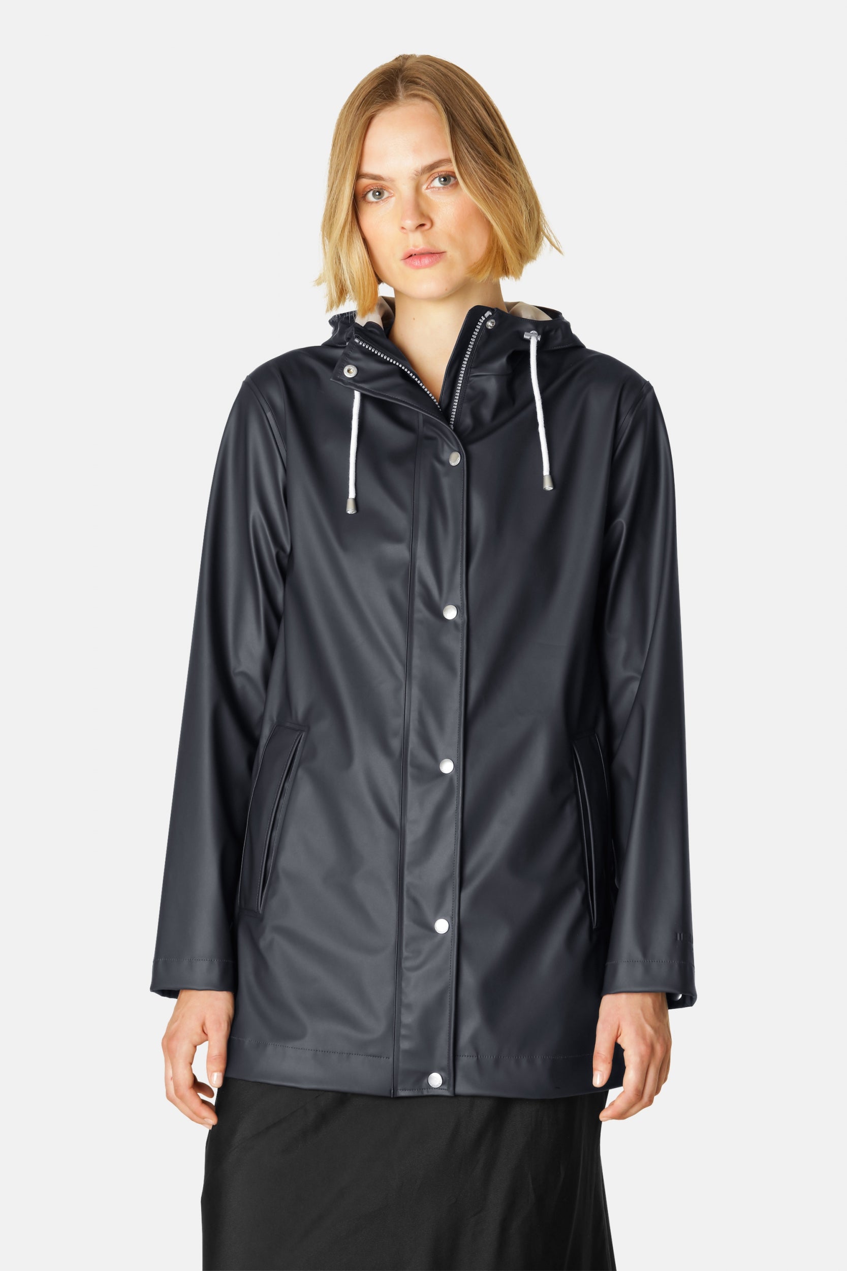 Regenjas RAIN228FR | Dark Indigo | Raincoat | Ilse Jacobsen