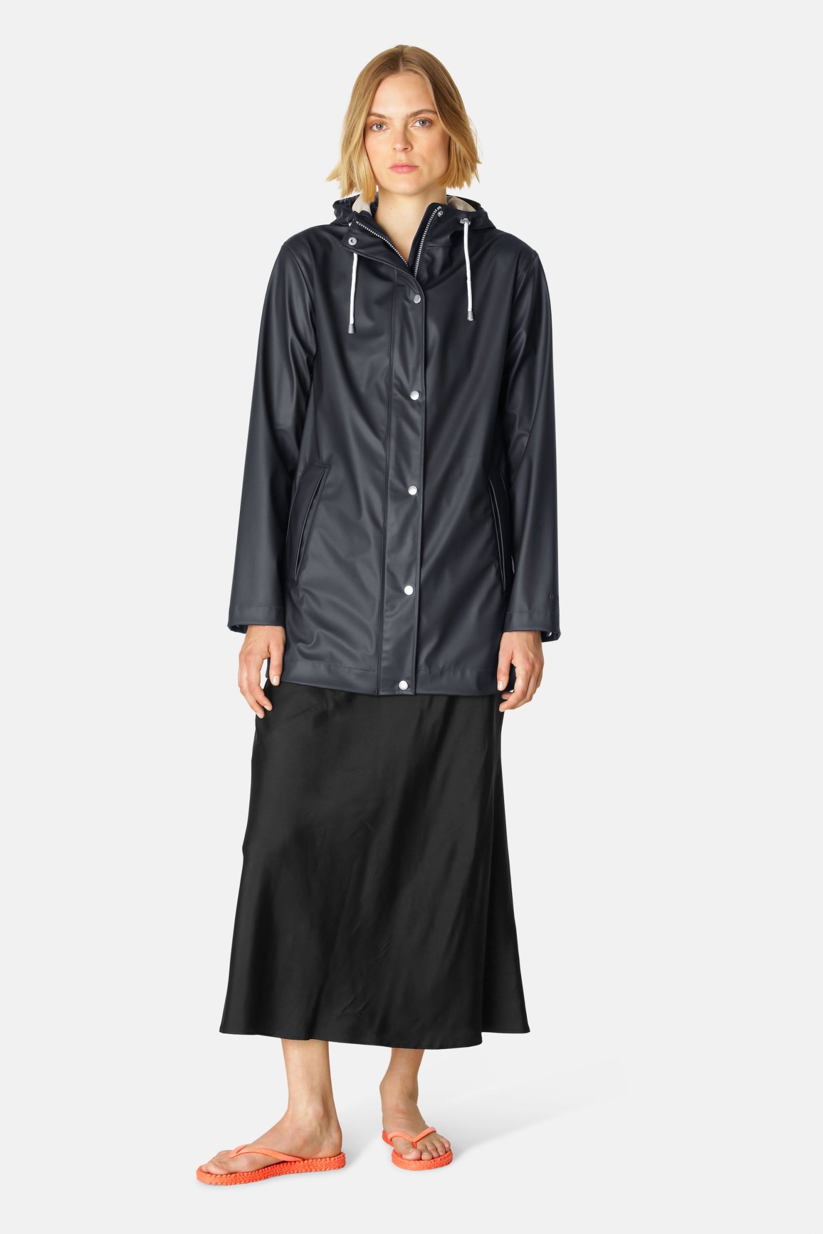 Regenjas RAIN228FR | Dark Indigo | Raincoat | Ilse Jacobsen