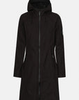 Softshell regenjas lang RAIN37L | Black | Raincoat | Ilse Jacobsen