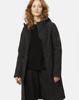 Softshell regenjas lang RAIN37L | Black | Raincoat | Ilse Jacobsen
