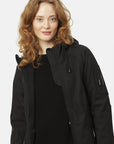 Softshell regenjas lang RAIN37L | Black | Raincoat | Ilse Jacobsen