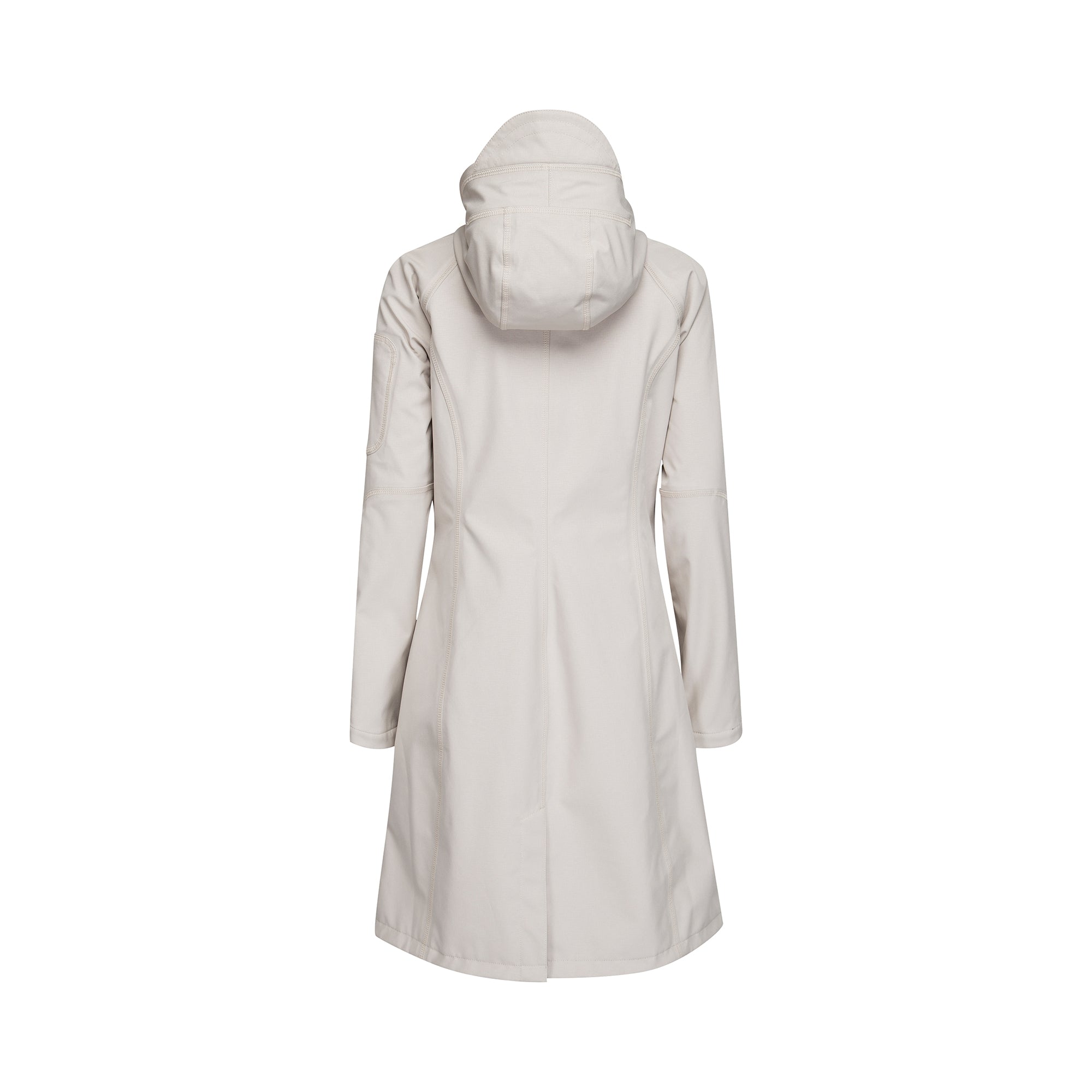 Softshell regenjas lang RAIN37L | Chateau Gray | Raincoat | Ilse Jacobsen