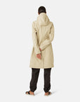 Softshell regenjas lang RAIN37L | Beige | Raincoat | Ilse Jacobsen
