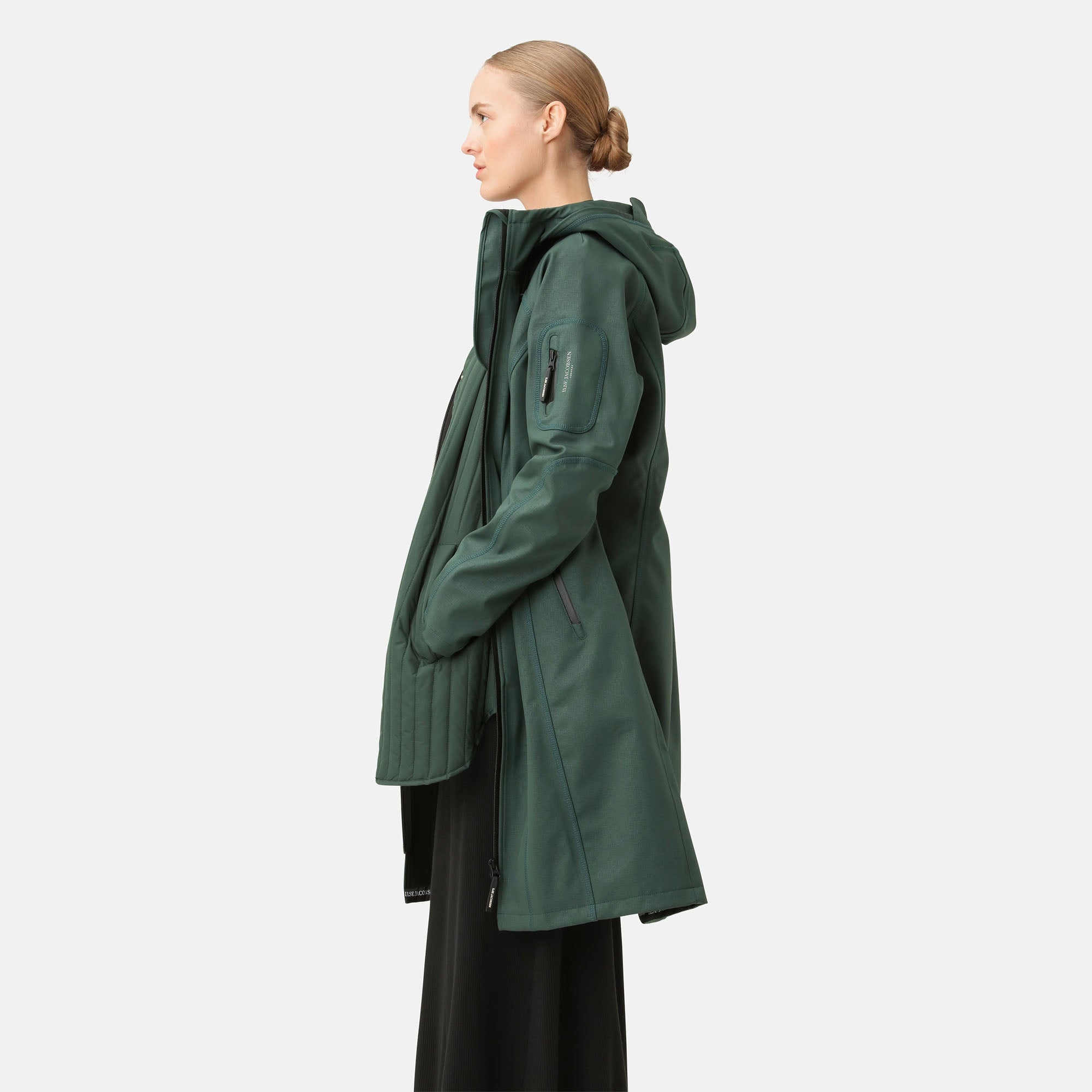 Softshell Regenjas Lang RAIN37L | Beetle | Raincoat | Ilse Jacobsen