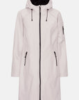 Softshell regenjas lang RAIN37L - 549 Concrete | Concrete | Raincoat | Ilse Jacobsen