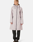 Softshell regenjas lang RAIN37L - 549 Concrete | Concrete | Raincoat | Ilse Jacobsen