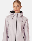 Softshell regenjas lang RAIN37L - 549 Concrete | Concrete | Raincoat | Ilse Jacobsen