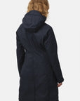 Softshell regenjas lang RAIN37L | Dark Indigo | Raincoat | Ilse Jacobsen