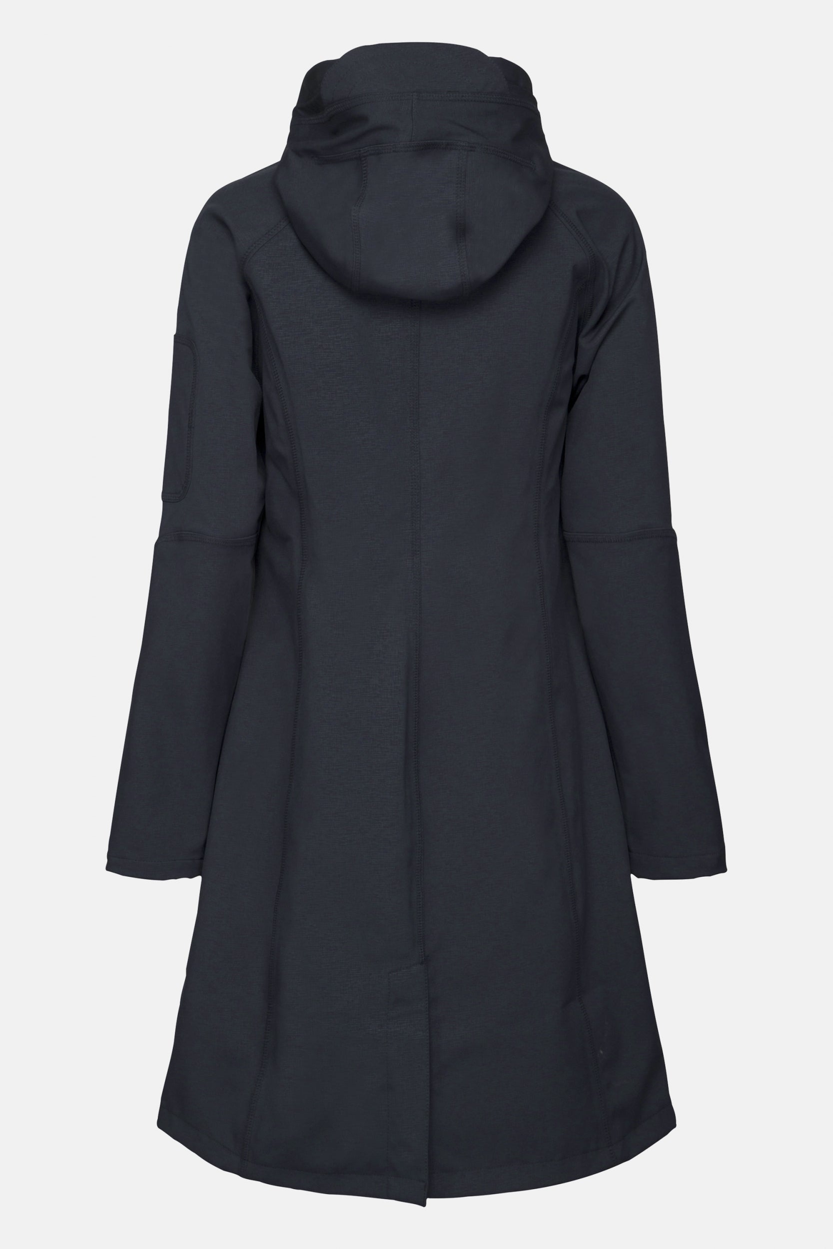 Softshell regenjas lang RAIN37L | Dark Indigo | Raincoat | Ilse Jacobsen