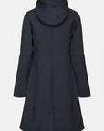 Softshell regenjas lang RAIN37L | Dark Indigo | Raincoat | Ilse Jacobsen