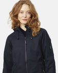 Softshell regenjas lang RAIN37L | Dark Indigo | Raincoat | Ilse Jacobsen