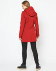 Softshell regenjas RAIN37 | Deep Red | Raincoat | Ilse Jacobsen