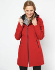Softshell regenjas RAIN37 | Deep Red | Raincoat | Ilse Jacobsen