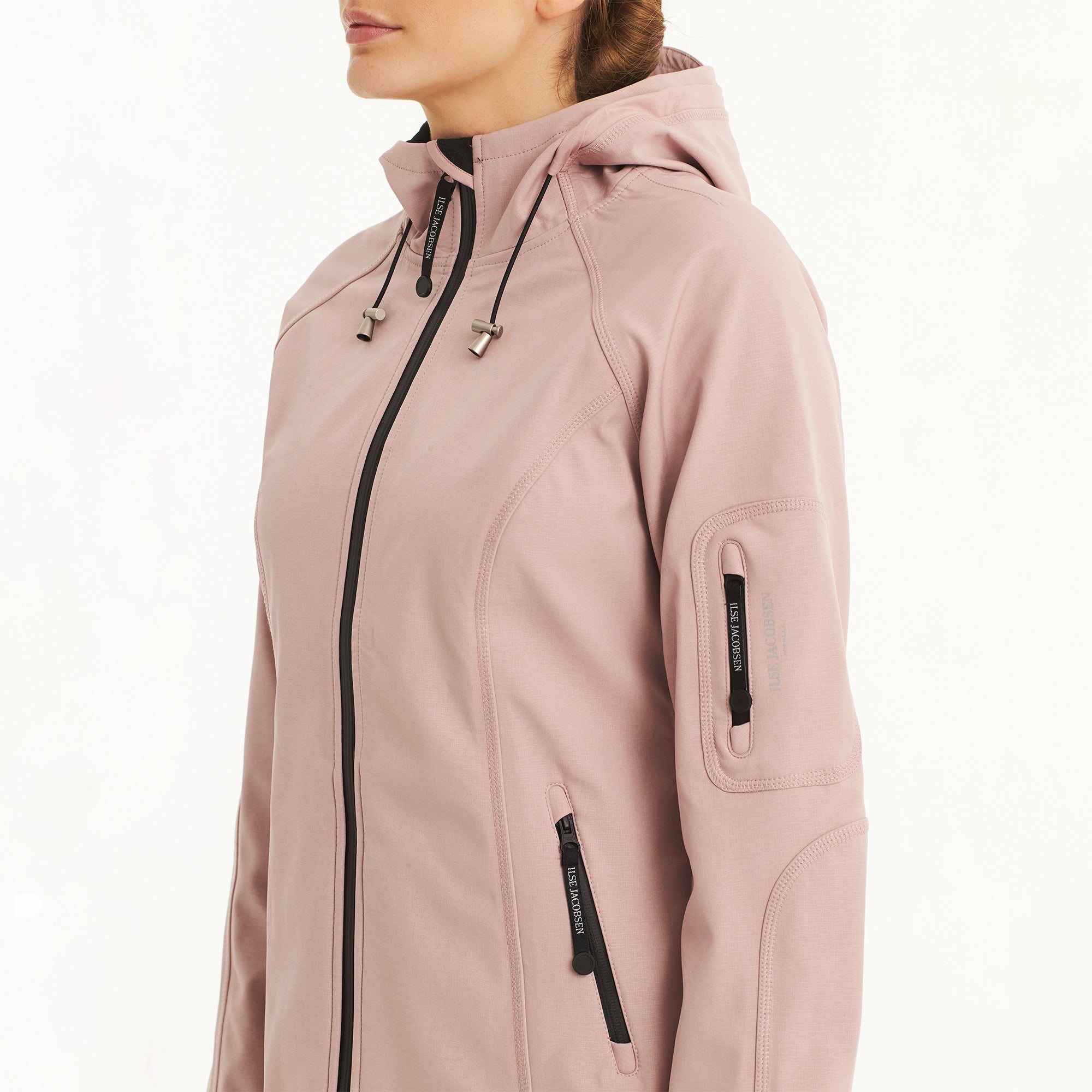 Softshell regenjas RAIN37 | Adobe Rose | Raincoat | Ilse Jacobsen