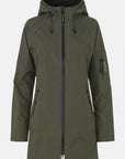 Softshell regenjas RAIN37 | Army | Raincoat | Ilse Jacobsen