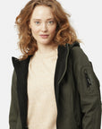 Softshell regenjas RAIN37 | Army | Raincoat | Ilse Jacobsen