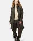 Softshell regenjas RAIN37 | Army | Raincoat | Ilse Jacobsen