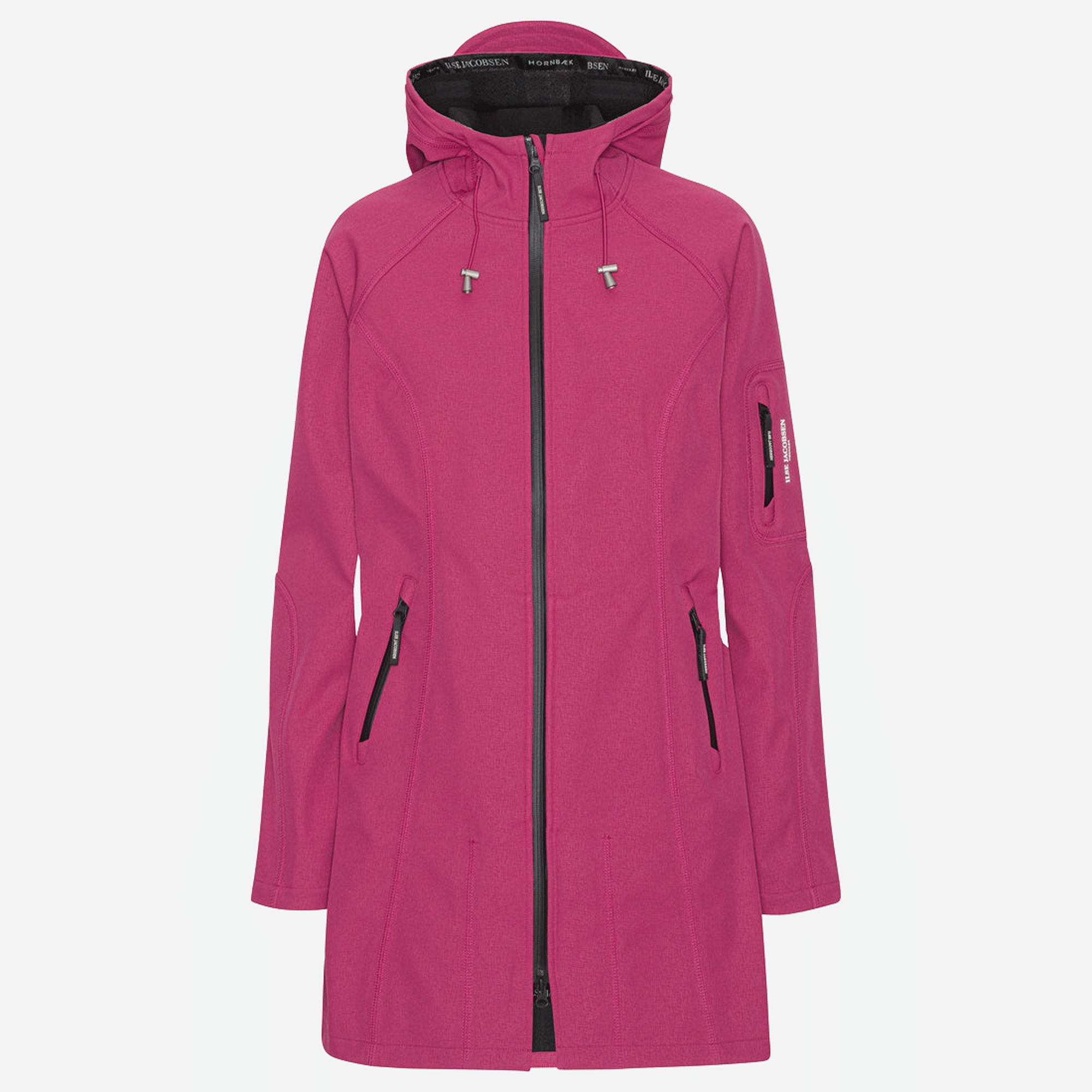 Softshell regenjas RAIN37 | Sangria | Raincoat | Ilse Jacobsen