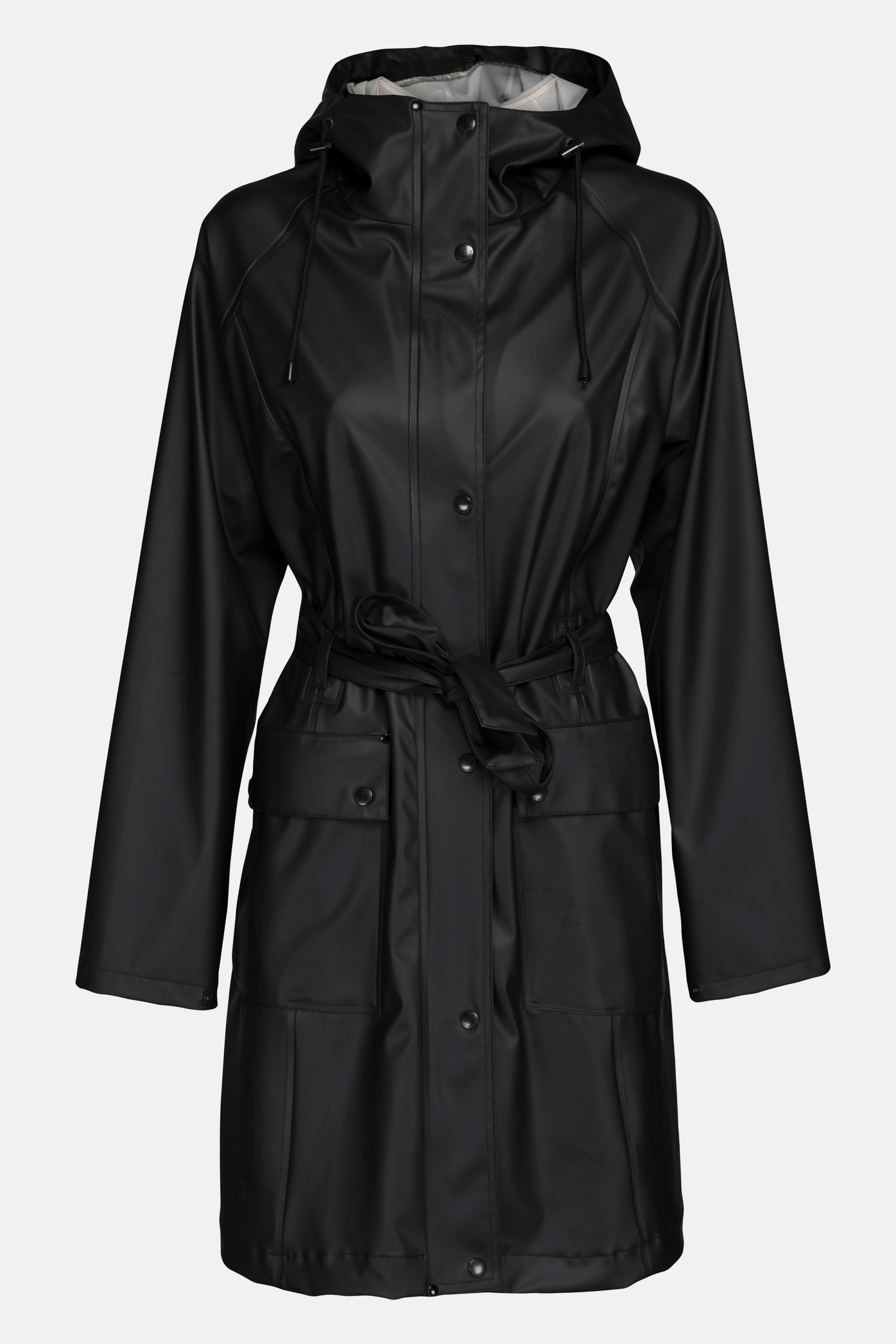 Regenjas RAIN70 | Black | Raincoat | Ilse Jacobsen
