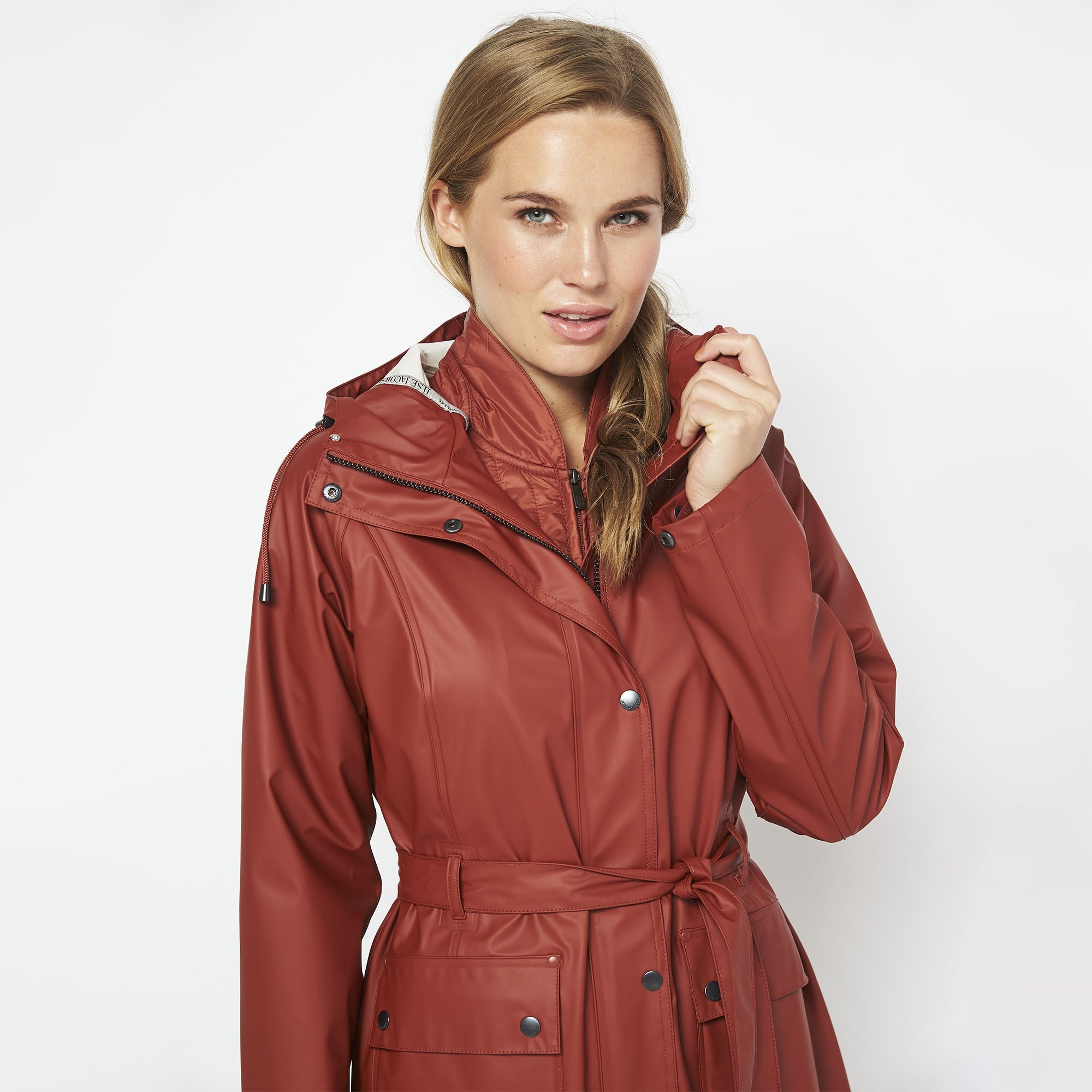 Regenjas RAIN70 | Burnt Henna | Raincoat | Ilse Jacobsen