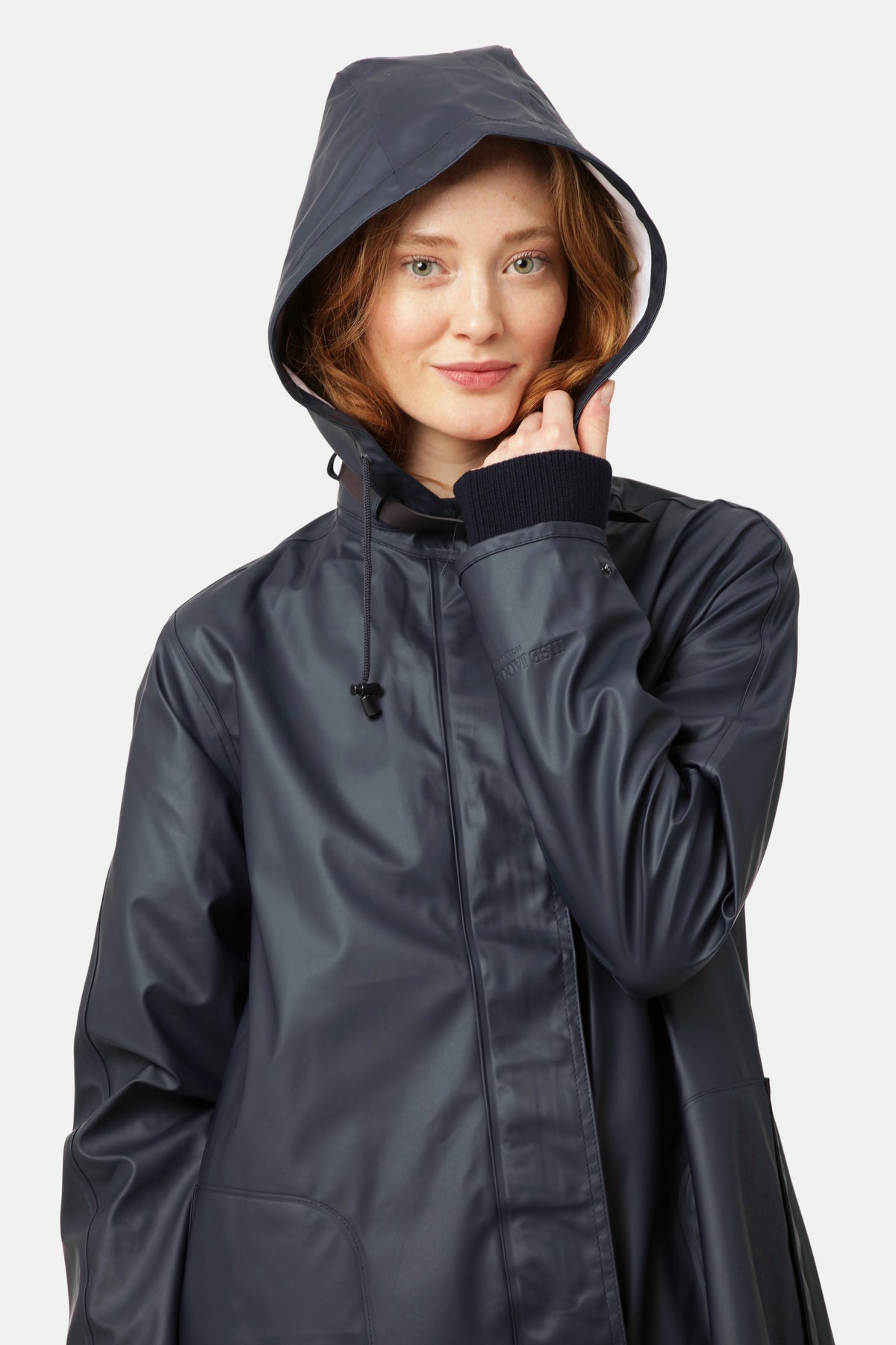 Regenjas in A-lijn RAIN71 | Dark Indigo | Raincoat | Ilse Jacobsen