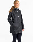 Regenjas RAIN87 - 001 Black | Black | Raincoat | Ilse Jacobsen