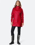Regenjas RAIN87 - 303 Deep Red | Deep Red | Raincoat | Ilse Jacobsen