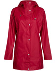 Regenjas RAIN87 - 303 Deep Red | Deep Red | Raincoat | Ilse Jacobsen