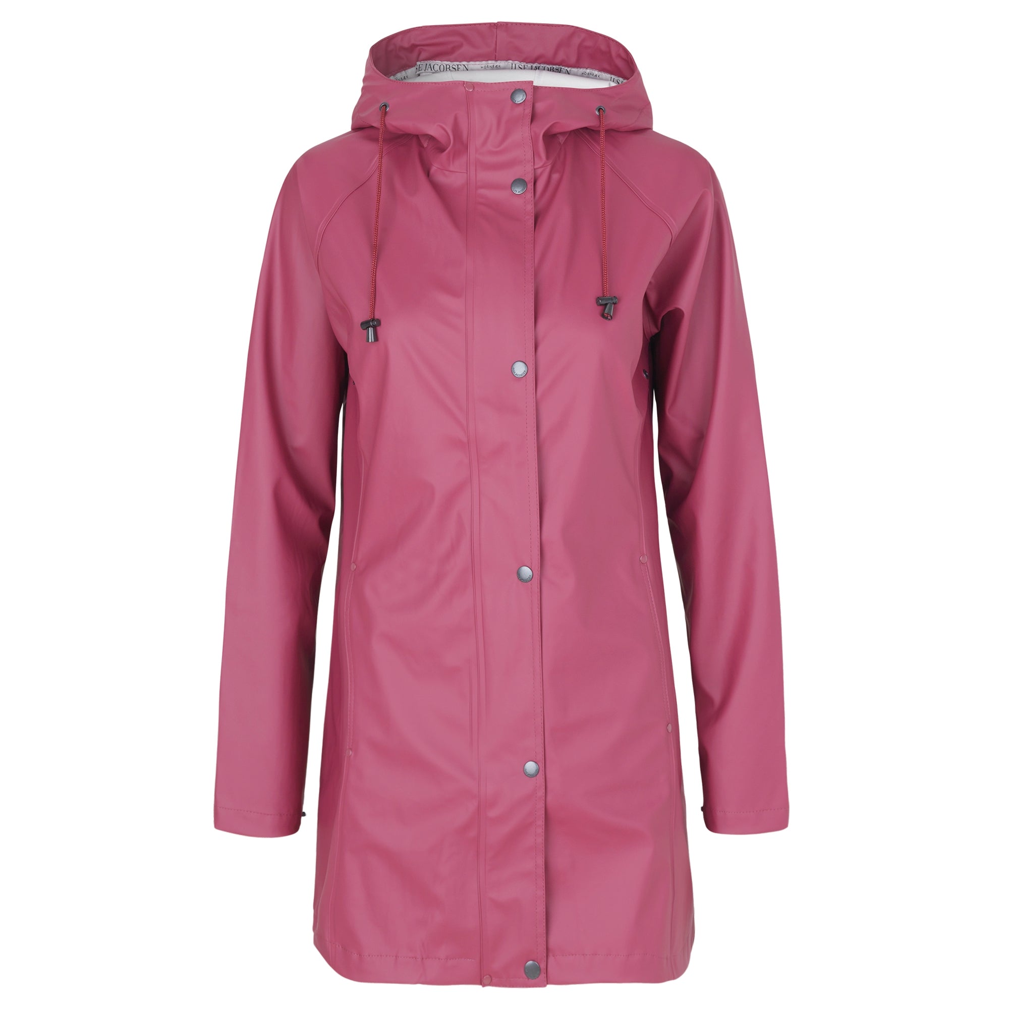 Regenjas RAIN87 | Maroon | Raincoat | Ilse Jacobsen