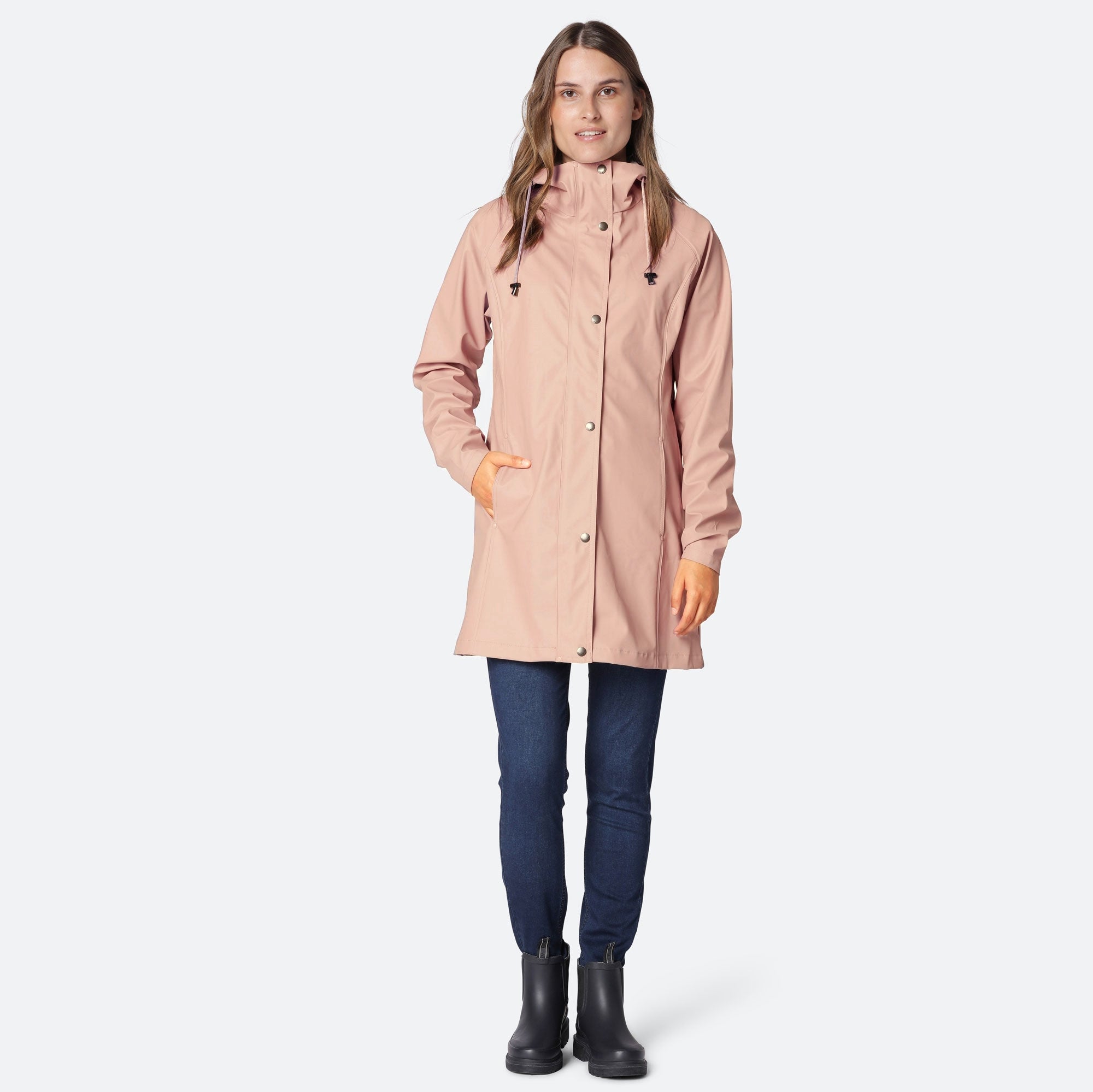 Regenjas RAIN87 | Adobe Rose | Raincoat | Ilse Jacobsen