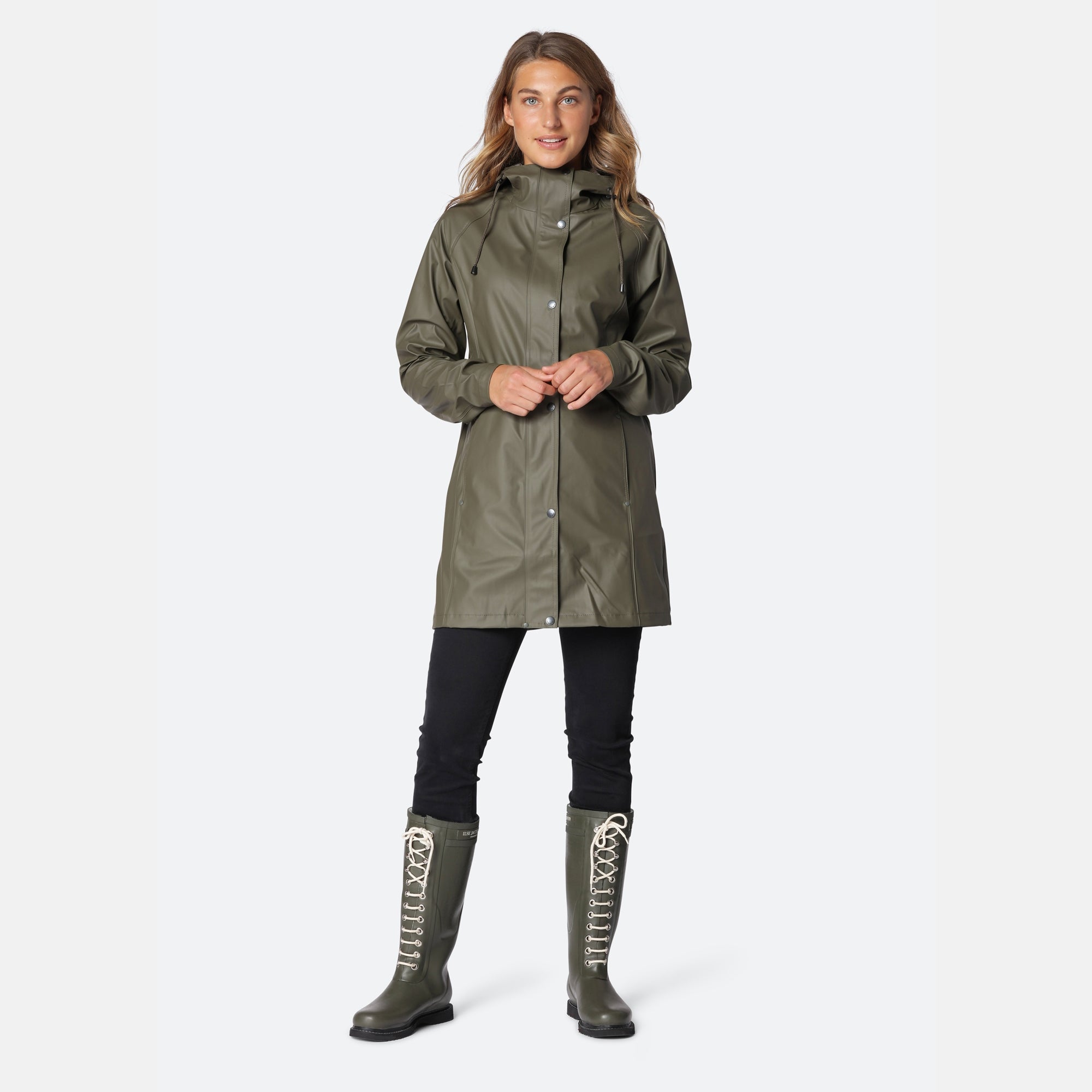 Regenjas RAIN87 | Army | Raincoat | Ilse Jacobsen