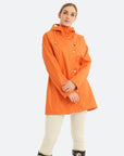 Regenjas RAIN87 - 836 Red Orange | Red Orange | Raincoat | Ilse Jacobsen