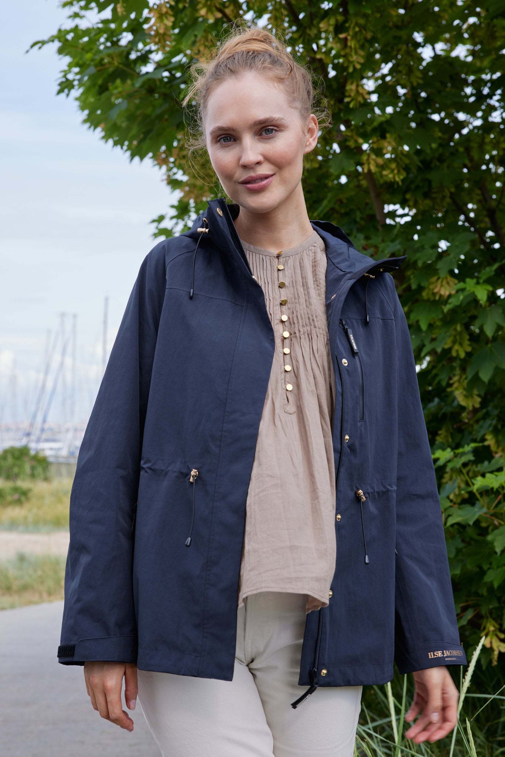 Rain Jacket RAINVISION02 | Dark Indigo | Jacket | Ilse Jacobsen